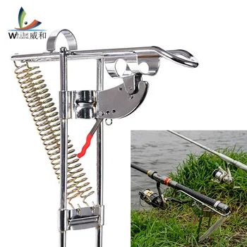 Automatic Double Spring Fish Rod Holder Anti-Rust Steel Fishing Pole Bracket Fishing Tackle
Automatic Double Spring Fish Rod Holder Anti-Rust Steel Fishing Pole Bracket Fishing Tackle