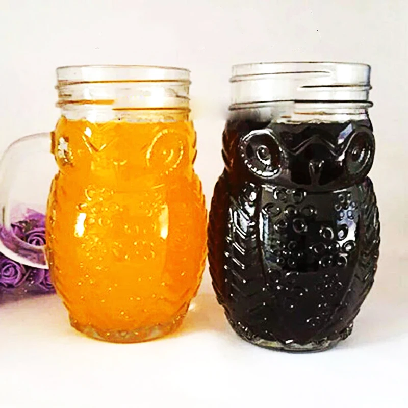 1pcs Cartoon Owl Straw Mug Creative Animal Mason Bottle Straw Transparent Juice Straw Cup Prom Cold Drink Cup
1pcs Cartoon Owl Straw Mug Creative Animal Mason Bottle Straw Transparent Juice Straw Cup Prom Cold Drink Cup