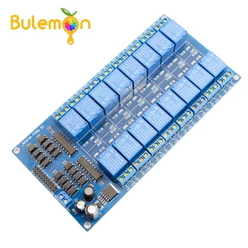 5pcs/lot 16 Channel 12V Relay Module 10A AC250V for 8051 PIC ARM DSP PLC ARM MSP430 PLC TTL
5pcs/lot 16 Channel 12V Relay Module 10A AC250V for 8051 PIC ARM DSP PLC ARM MSP430 PLC TTL