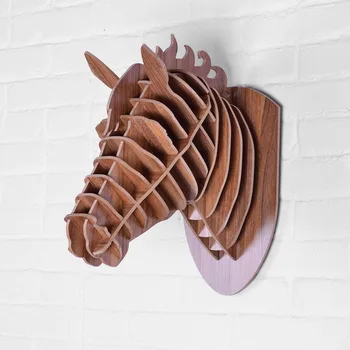 Wall Decoration Wood HORSE Head Design 3D Puzzle Wood Animal Head Wall Hanging for Wall/Bar/Club WDM013M
Wall Decoration Wood HORSE Head Design 3D Puzzle Wood Animal Head Wall Hanging for Wall/Bar/Club WDM013M