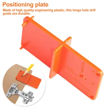 Hinge Drilling Locator Woodworking tool 35mm 40mm Hinge Hole Drilling Guide Locator Hole Opener template Door Cabinets DIY Tool
Hinge Drilling Locator Woodworking tool 35mm 40mm Hinge Hole Drilling Guide Locator Hole Opener template Door Cabinets DIY Tool