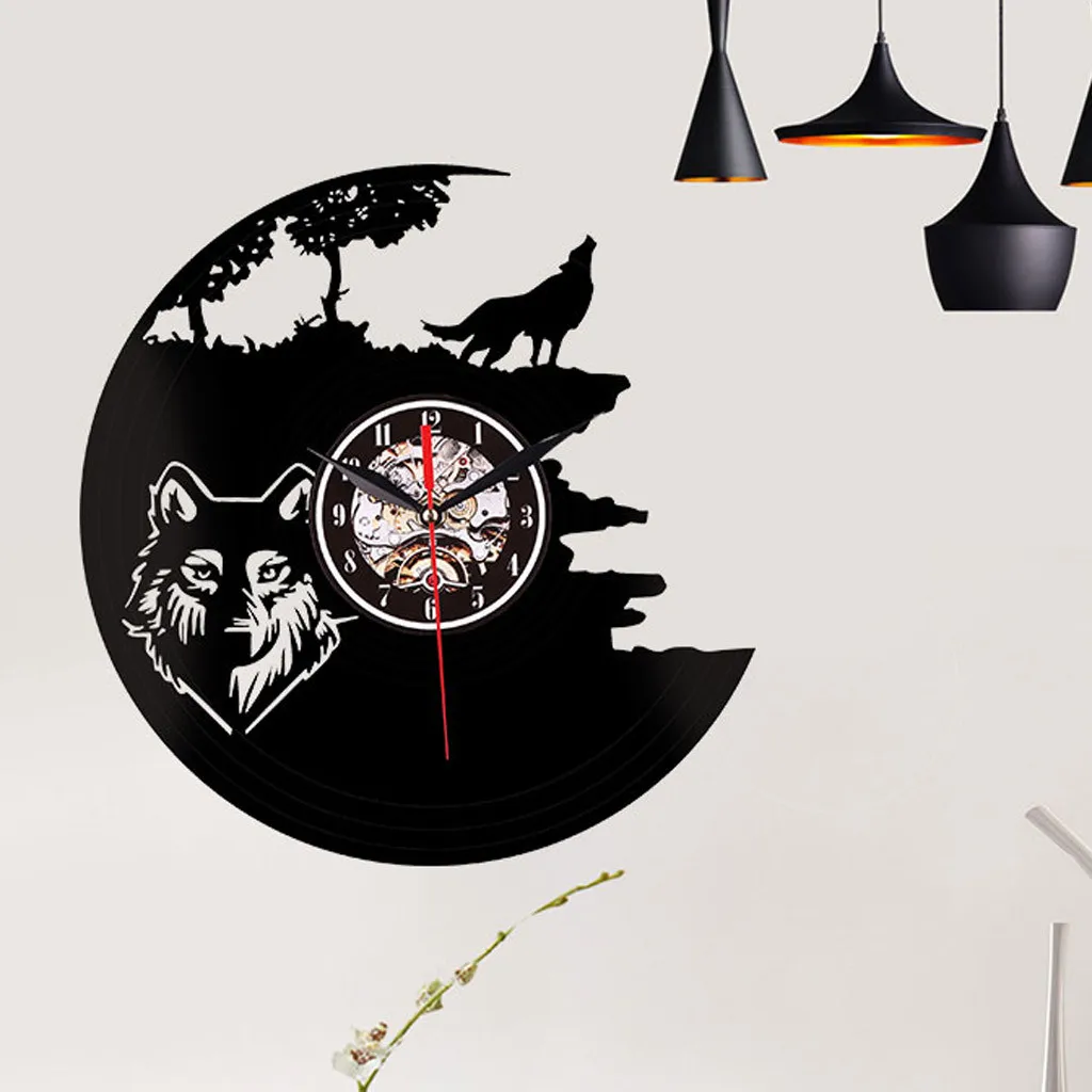 Wall Clock Silent Antique Rubber Wall Clocks For Home Kitchen Wolves Pattern Non-Ticking Modern Office Decor Art Design 13APR.24
Wall Clock Silent Antique Rubber Wall Clocks For Home Kitchen Wolves Pattern Non-Ticking Modern Office Decor Art Design 13APR.24