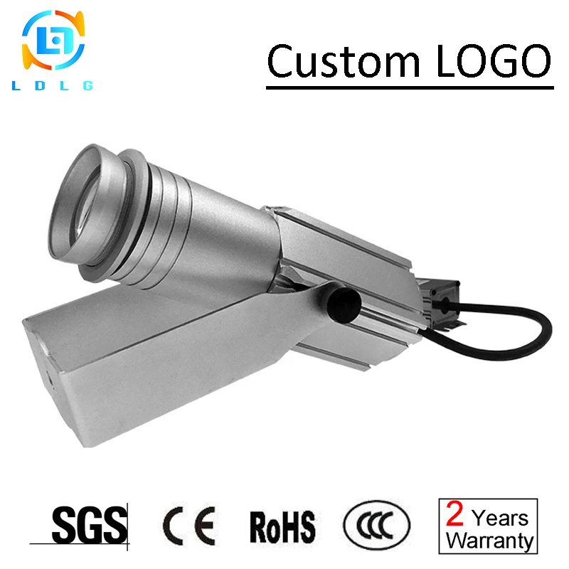 Waterproof Silver Small Casing 20W LED Rotary Gobo Projector Advertising Logo Custom Image 20W Logo Gobo Projector with One Gobo
Waterproof Silver Small Casing 20W LED Rotary Gobo Projector Advertising Logo Custom Image 20W Logo Gobo Projector with One Gobo