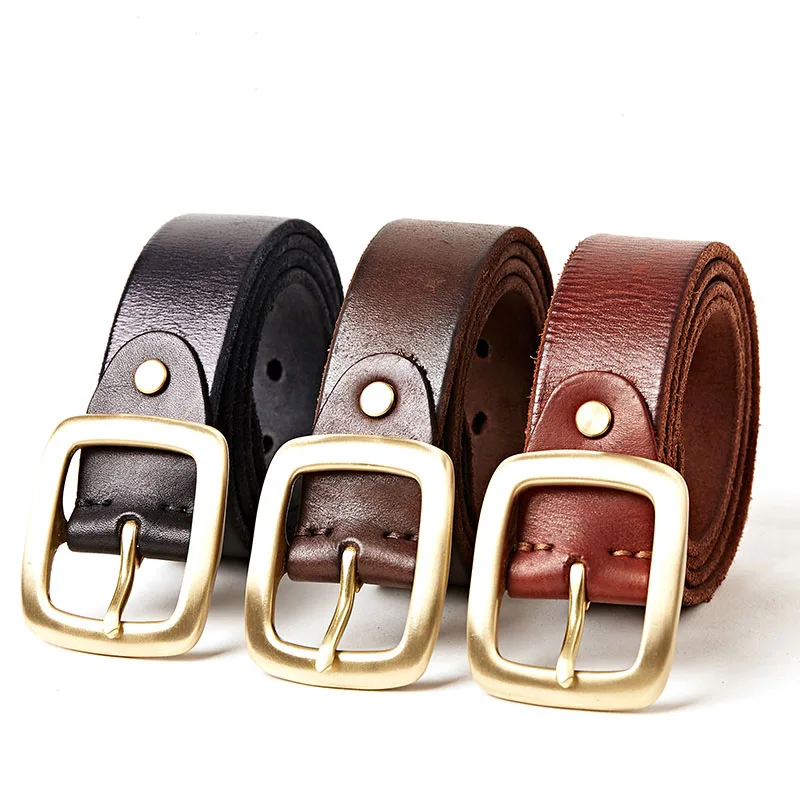 Super quality leather belt men genuine leather belts for men golden buckle design cow skin winter jean strap
Super quality leather belt men genuine leather belts for men golden buckle design cow skin winter jean strap