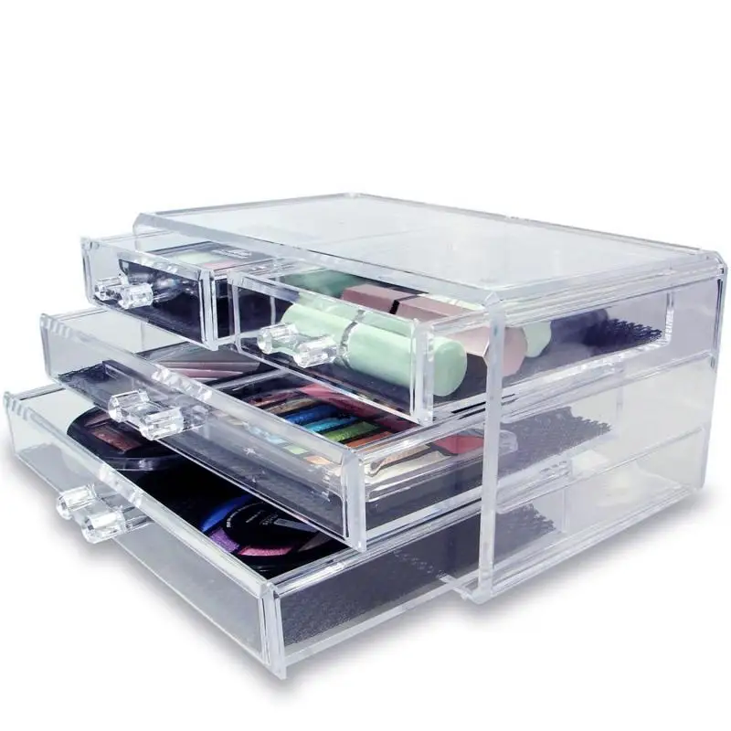 Behogar Acrylic Desktop Makeup Storage Boxes Cosmetic Make up Organizer Container Case Lipstick Storage 3-layer Drawers Holder
Behogar Acrylic Desktop Makeup Storage Boxes Cosmetic Make up Organizer Container Case Lipstick Storage 3-layer Drawers Holder