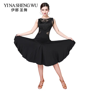 New Latin Dance Costume Women Latin Dance Competition Dress Ballroom Salsa Cha Cha Dance Wear Lace Tassel Dancing Practice Dress
New Latin Dance Costume Women Latin Dance Competition Dress Ballroom Salsa Cha Cha Dance Wear Lace Tassel Dancing Practice Dress