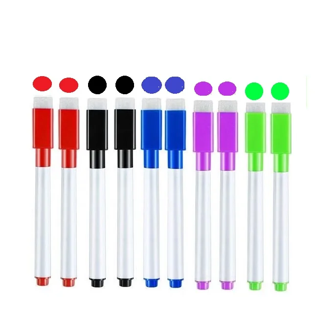10pcs Magnetic Whiteboard Marker Pen White Board Pen Erasable Fine Nib Pen with Eraser Rubber Magnetic Kids Drawing Pen Brush
10pcs Magnetic Whiteboard Marker Pen White Board Pen Erasable Fine Nib Pen with Eraser Rubber Magnetic Kids Drawing Pen Brush