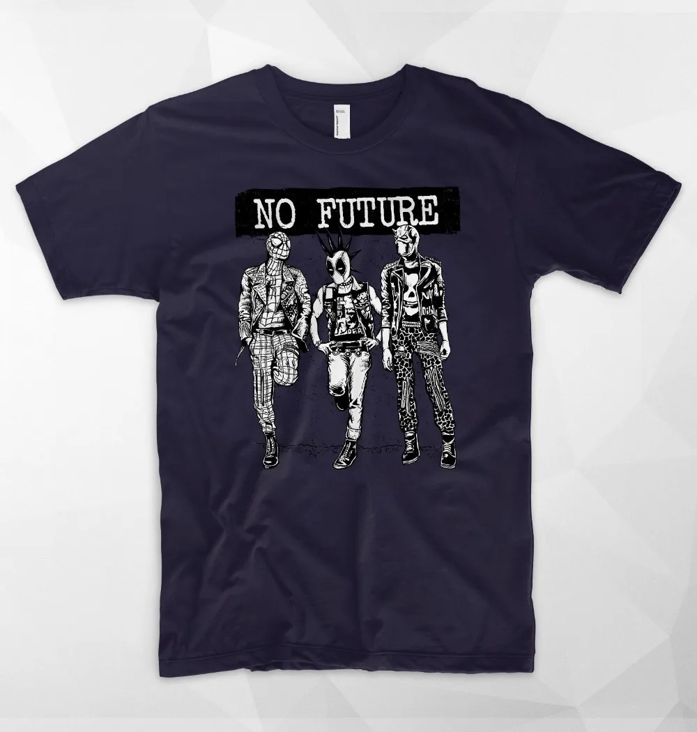 2019 Summer Hot Sale Deadpool T Shirt Spider-Man No Future Punk Ain't Dead Rebel Skinhead Top Gift Tee
2019 Summer Hot Sale Deadpool T Shirt Spider-Man No Future Punk Ain't Dead Rebel Skinhead Top Gift Tee