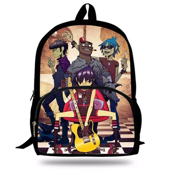 2019 New Gorillaz Cartoon Print Backpack School Bags for Teenage Boys Girls Students Bag Daily Mochila Escolar Shoulder Bags 
2019 New Gorillaz Cartoon Print Backpack School Bags for Teenage Boys Girls Students Bag Daily Mochila Escolar Shoulder Bags