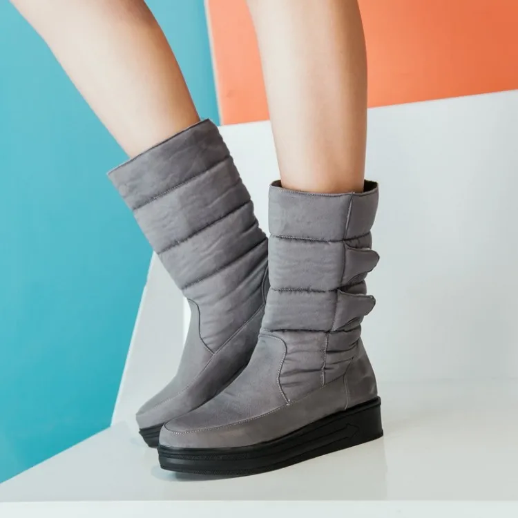 2017 Winter Boots Russia Warm Large Size 30-52 Women Boots High Quality Thick Snow Patent Winter Shoes Woman Middle Boot X-007
2017 Winter Boots Russia Warm Large Size 30-52 Women Boots High Quality Thick Snow Patent Winter Shoes Woman Middle Boot X-007