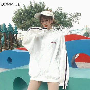 Jackets Women Leisure Loose Korean Style Hooded All-match Zipper Trendy 2020 Clothing Summer Sunshade Harajuku Pockets Female
Jackets Women Leisure Loose Korean Style Hooded All-match Zipper Trendy 2020 Clothing Summer Sunshade Harajuku Pockets Female