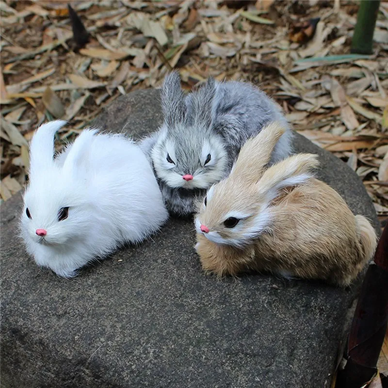 15CM Mini Realistic Cute White Plush Rabbits Fur Lifelike Animal Easter Bunny Simulation Rabbit Toy Model Children Birthday Gift
15CM Mini Realistic Cute White Plush Rabbits Fur Lifelike Animal Easter Bunny Simulation Rabbit Toy Model Children Birthday Gift