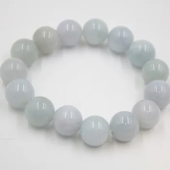 New A Grade Green Natural Jade Jadeite Women Smooth Bead Bracelet 13mm
New A Grade Green Natural Jade Jadeite Women Smooth Bead Bracelet 13mm