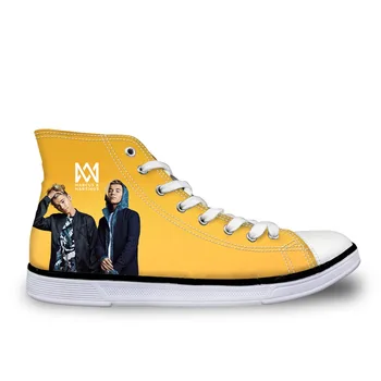 THIKIN High Top Women Sneakers Marcus And Martinus 3D Print Student Lace Up Teenager Flats Pop Stars Vulcanized Shoes Canvas
THIKIN High Top Women Sneakers Marcus And Martinus 3D Print Student Lace Up Teenager Flats Pop Stars Vulcanized Shoes Canvas