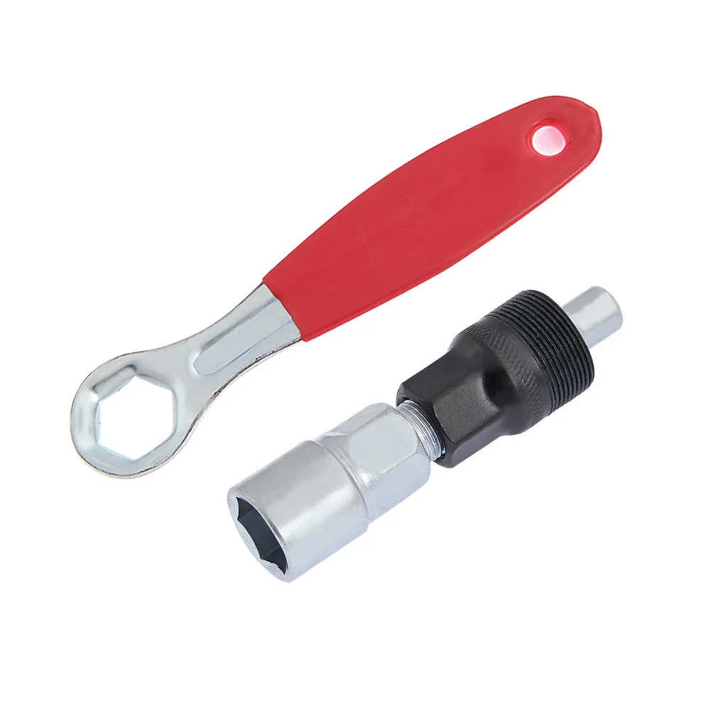 Bicycle Crank Remover Wrench Disassembly Tool MTB Mountain Bike Crankset Demolition Special Tool Crank Remover 
Bicycle Crank Remover Wrench Disassembly Tool MTB Mountain Bike Crankset Demolition Special Tool Crank Remover