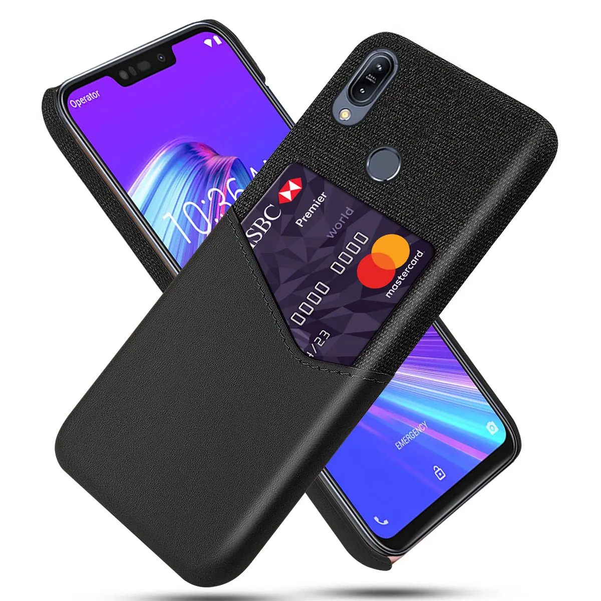 Luxury Leather Hard Cloth With Card Protective Phone Cases for ViVo Z5X Back Cover
Luxury Leather Hard Cloth With Card Protective Phone Cases for ViVo Z5X Back Cover