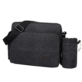 New Unisex bag large capacity high quality canvas zipper shoulder bag crossbody bag casual Multifunction andbag bag
New Unisex bag large capacity high quality canvas zipper shoulder bag crossbody bag casual Multifunction andbag bag