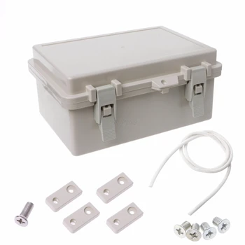 

IP65 Waterproof Electronic Junction Box Enclosure Case Outdoor Terminal Cable Electrical Equipment Supplies June DropShip