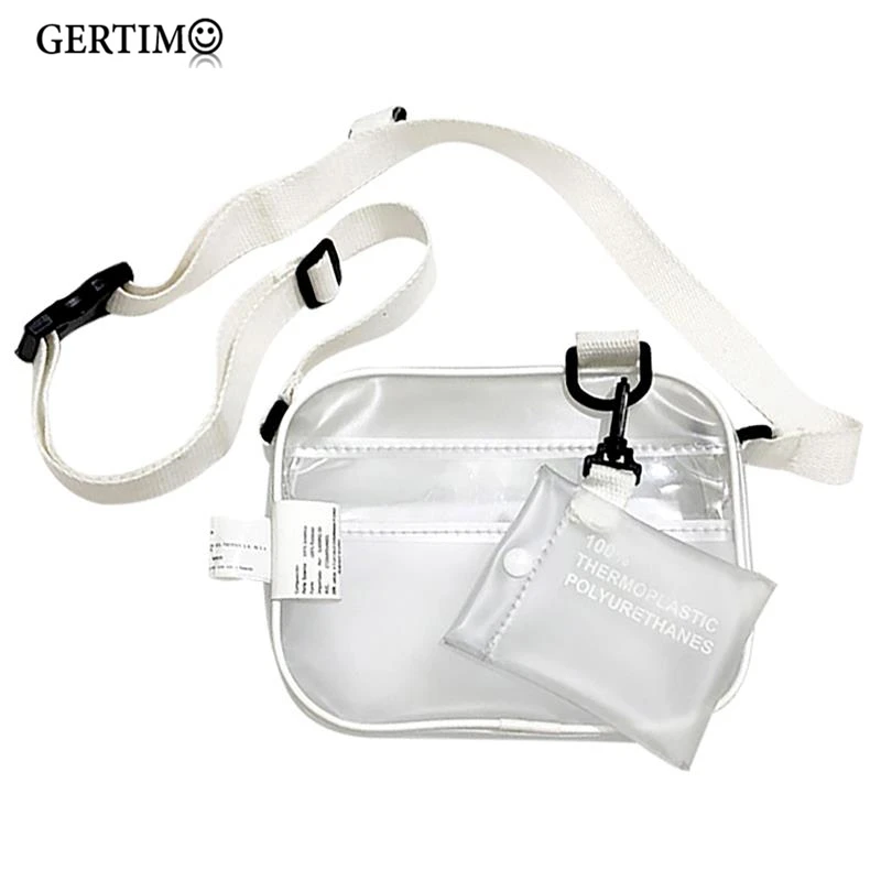 Women's 2019 Stylish Casual Clear PVC Handbags White for Party Transparent Shoulder Messenger Bag Jelly Small Phone Clutch Bags
Women's 2019 Stylish Casual Clear PVC Handbags White for Party Transparent Shoulder Messenger Bag Jelly Small Phone Clutch Bags
