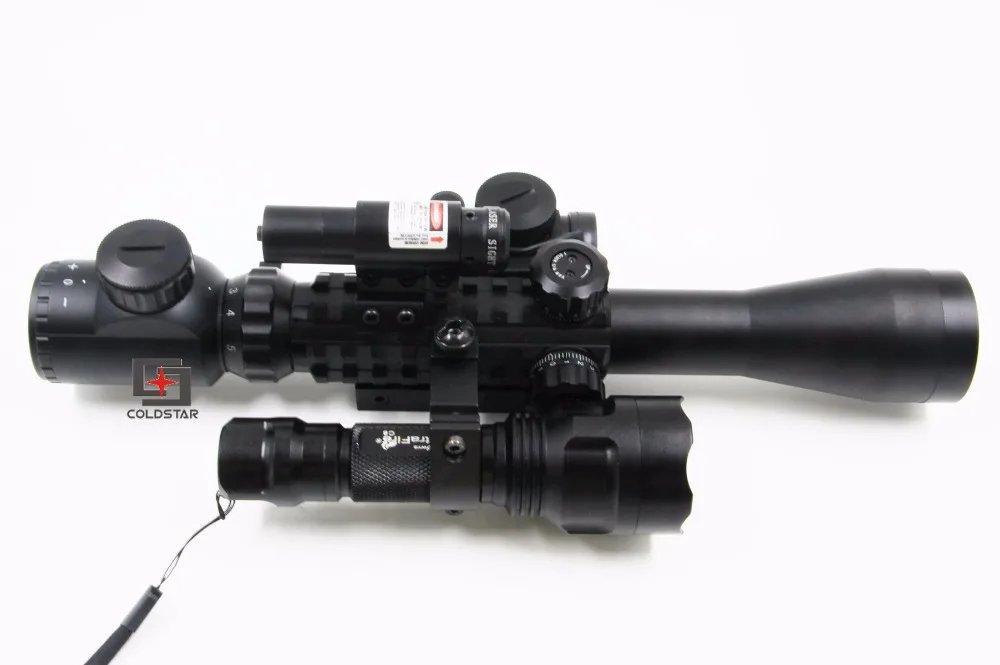 3-9x40EG Rifle Scope Combo Air Rilfe Gun w/ Laser & CREE T6 LED Hunting Flashlight 5-Mode C8 Torch Flash Light Wholesale Weapon
3-9x40EG Rifle Scope Combo Air Rilfe Gun w/ Laser & CREE T6 LED Hunting Flashlight 5-Mode C8 Torch Flash Light Wholesale Weapon