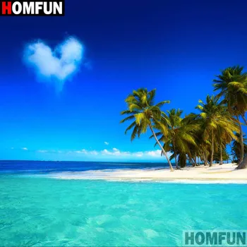 HOMFUN Full Square/Round Drill 5D DIY Diamond Painting "Sea scenery" 3D Embroidery Cross Stitch 5D Home Decor A17478
HOMFUN Full Square/Round Drill 5D DIY Diamond Painting "Sea scenery" 3D Embroidery Cross Stitch 5D Home Decor A17478