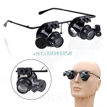 20X Magnifier Eye Glasses Loupe Jewelry Tools & Equipments Repair LED Light #Y51#
20X Magnifier Eye Glasses Loupe Jewelry Tools & Equipments Repair LED Light #Y51#