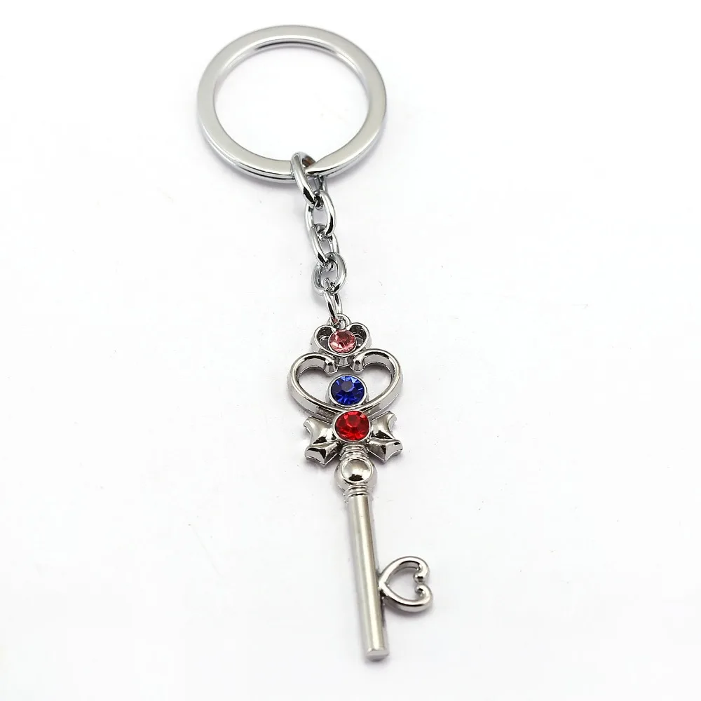 sailor moon Keychain magic wand bowknot girl Key Chain Anime Key Holder Pendant Chaveiro Jewelry
sailor moon Keychain magic wand bowknot girl Key Chain Anime Key Holder Pendant Chaveiro Jewelry