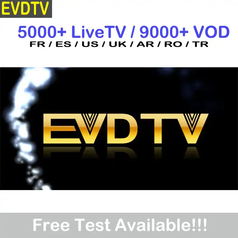 США, Великобритании, арабский Франция немецкий EVDTV учетная запись...