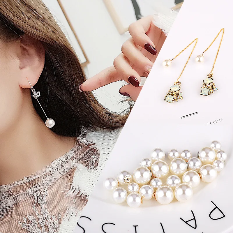 High-quality Pearl Beads 8/10/12mm Earplug Diy Handmade Materials Ear Stud Earring Ear Clip Earring Pendant Bracelet Accessories
High-quality Pearl Beads 8/10/12mm Earplug Diy Handmade Materials Ear Stud Earring Ear Clip Earring Pendant Bracelet Accessories