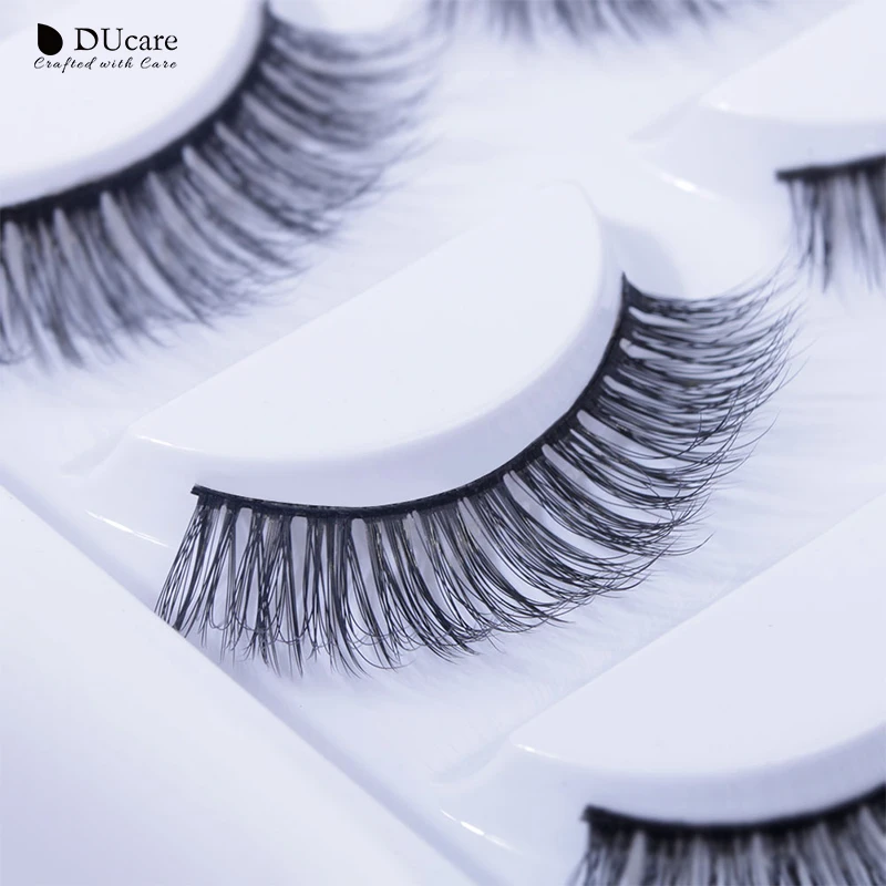 DUcare 5 Pairs Natural False Eyelashes Thick Cross Fake Eye Lashes Hand Made Full Strip Lashes Eyelash Extension Makeup Tools
DUcare 5 Pairs Natural False Eyelashes Thick Cross Fake Eye Lashes Hand Made Full Strip Lashes Eyelash Extension Makeup Tools