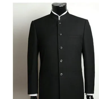 Men Suit Sets Chinese Tunic Suits Stand Collar Classic Suit fashion cultivate one's morality Business Formal Male fashion Suit
Men Suit Sets Chinese Tunic Suits Stand Collar Classic Suit fashion cultivate one's morality Business Formal Male fashion Suit