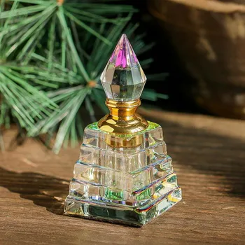 H&D 3ml Egyptian Pyramid Style Crystal Perfume Bottle Refillable Empty Decorative Bottle Antiqued Gifts for Women
H&D 3ml Egyptian Pyramid Style Crystal Perfume Bottle Refillable Empty Decorative Bottle Antiqued Gifts for Women