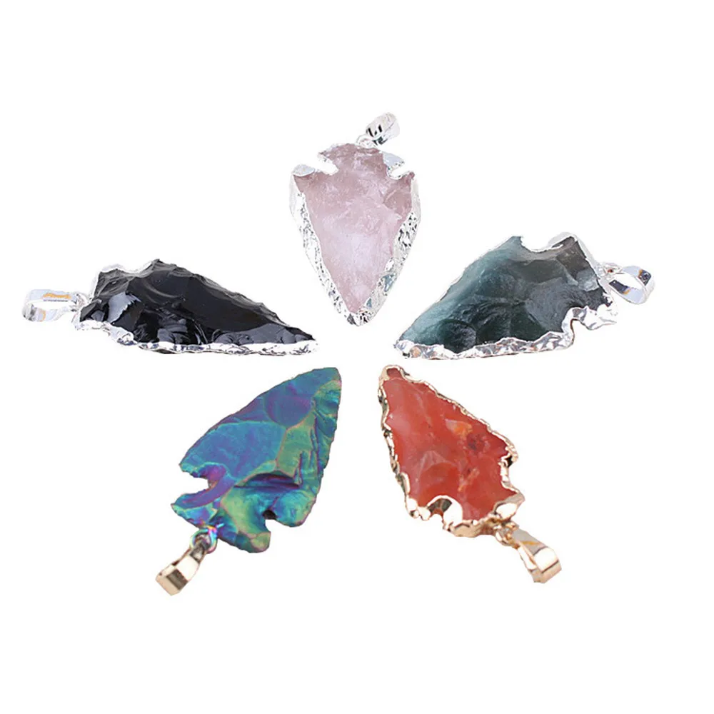 Necklace Men Women Arrow Pink Crystal Colorful Agates Plating Pendant Arrow Long Men Necklaces Jewelry Gift
Necklace Men Women Arrow Pink Crystal Colorful Agates Plating Pendant Arrow Long Men Necklaces Jewelry Gift