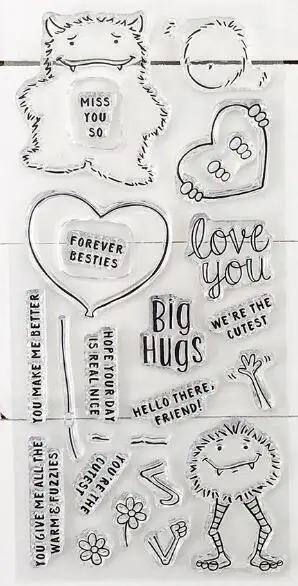 love you Transparent Clear Silicone Stamp/Seal for DIY scrapbooking/photo album Decorative clear stamp sheets M1161
love you Transparent Clear Silicone Stamp/Seal for DIY scrapbooking/photo album Decorative clear stamp sheets M1161