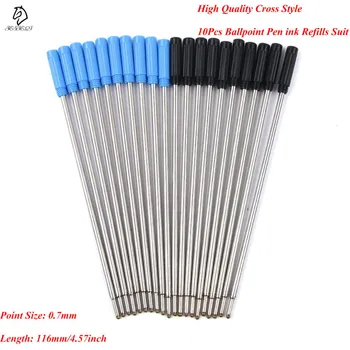 Factory outlets high quality 10pcs Cross Type Blue and Black Refills ink Medium nib Ballpoint Pen New
Factory outlets high quality 10pcs Cross Type Blue and Black Refills ink Medium nib Ballpoint Pen New