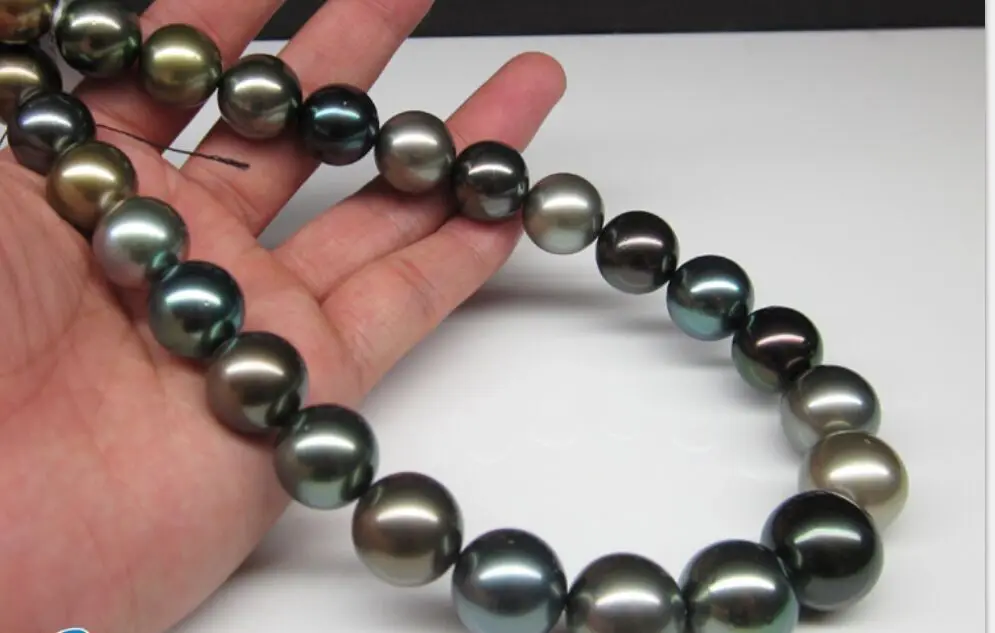HOT## Wholesale FREE SHIPPING >>> stunning 11-12mm tahitian round peacock green multicolor pearl necklace18inch
HOT## Wholesale FREE SHIPPING >>> stunning 11-12mm tahitian round peacock green multicolor pearl necklace18inch