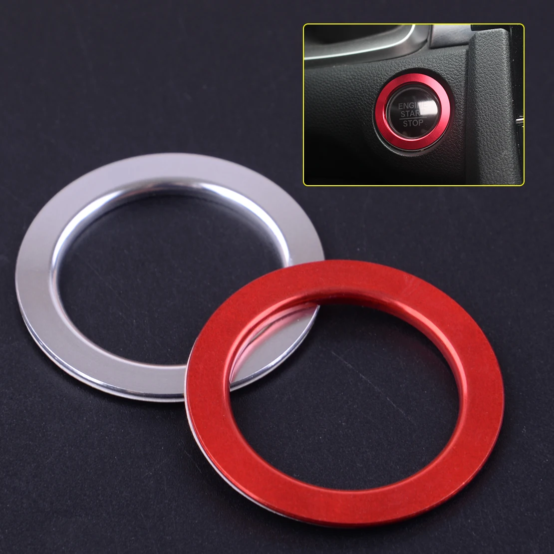 DWCX Car Engine Ignition Start Stop Push Button Switch Ring Trim Cover Fit For Honda Civic 2016 2017 2018
DWCX Car Engine Ignition Start Stop Push Button Switch Ring Trim Cover Fit For Honda Civic 2016 2017 2018