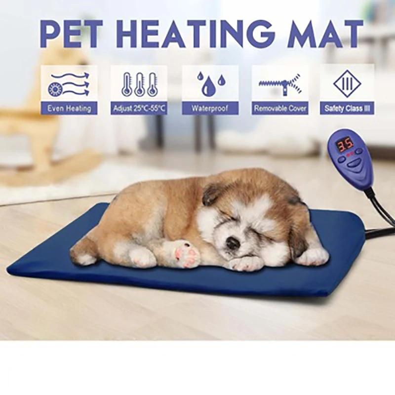 12V Electric Heater Pet Electric Blanket Heating Pad Dog Cat 7 gears Thermostat Heating Pad for Winter Warmmer Bed
12V Electric Heater Pet Electric Blanket Heating Pad Dog Cat 7 gears Thermostat Heating Pad for Winter Warmmer Bed