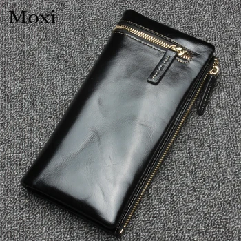 New Women Wallet Genuine Leather Fashion Purse Women High Quality Women Money Bag Brand Design Solid Color Clutches Card Holder
New Women Wallet Genuine Leather Fashion Purse Women High Quality Women Money Bag Brand Design Solid Color Clutches Card Holder