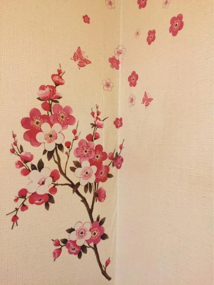 Sakura Wall Stickers Flower Decals Mural Art Home Decor