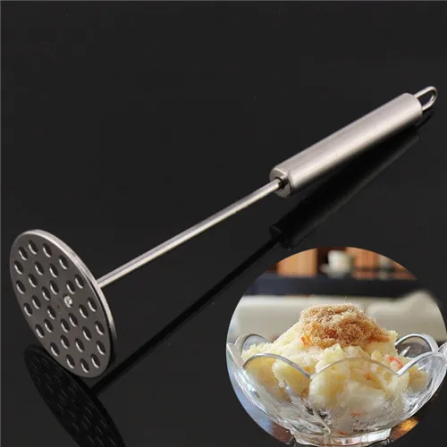 1pcs good quality Potato Masher With Broad Mashing Plate for Smooth Mashed Potatoes Fruit Vegetable Tools Press Crusher
1pcs good quality Potato Masher With Broad Mashing Plate for Smooth Mashed Potatoes Fruit Vegetable Tools Press Crusher