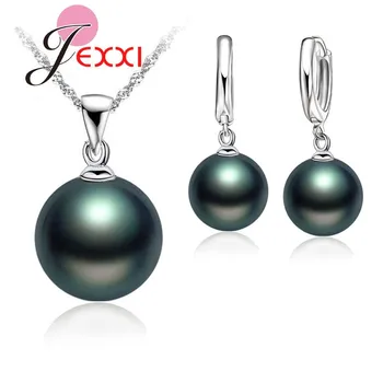 Top Quality Freshwater Black Pearl Sets 925 Sterling Silver Necklace&Natural Pearl Dangle Earrings Wedding Jewelry Sets
Top Quality Freshwater Black Pearl Sets 925 Sterling Silver Necklace&Natural Pearl Dangle Earrings Wedding Jewelry Sets