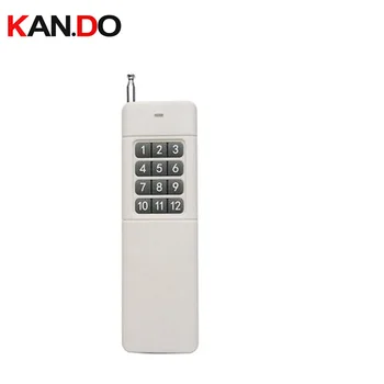 3000m Long Range Distance High Pow 12CH 12 CH RF Remote Control Transmitter 315/433.92 MHZ/Garage Door/shutters
3000m Long Range Distance High Pow 12CH 12 CH RF Remote Control Transmitter 315/433.92 MHZ/Garage Door/shutters