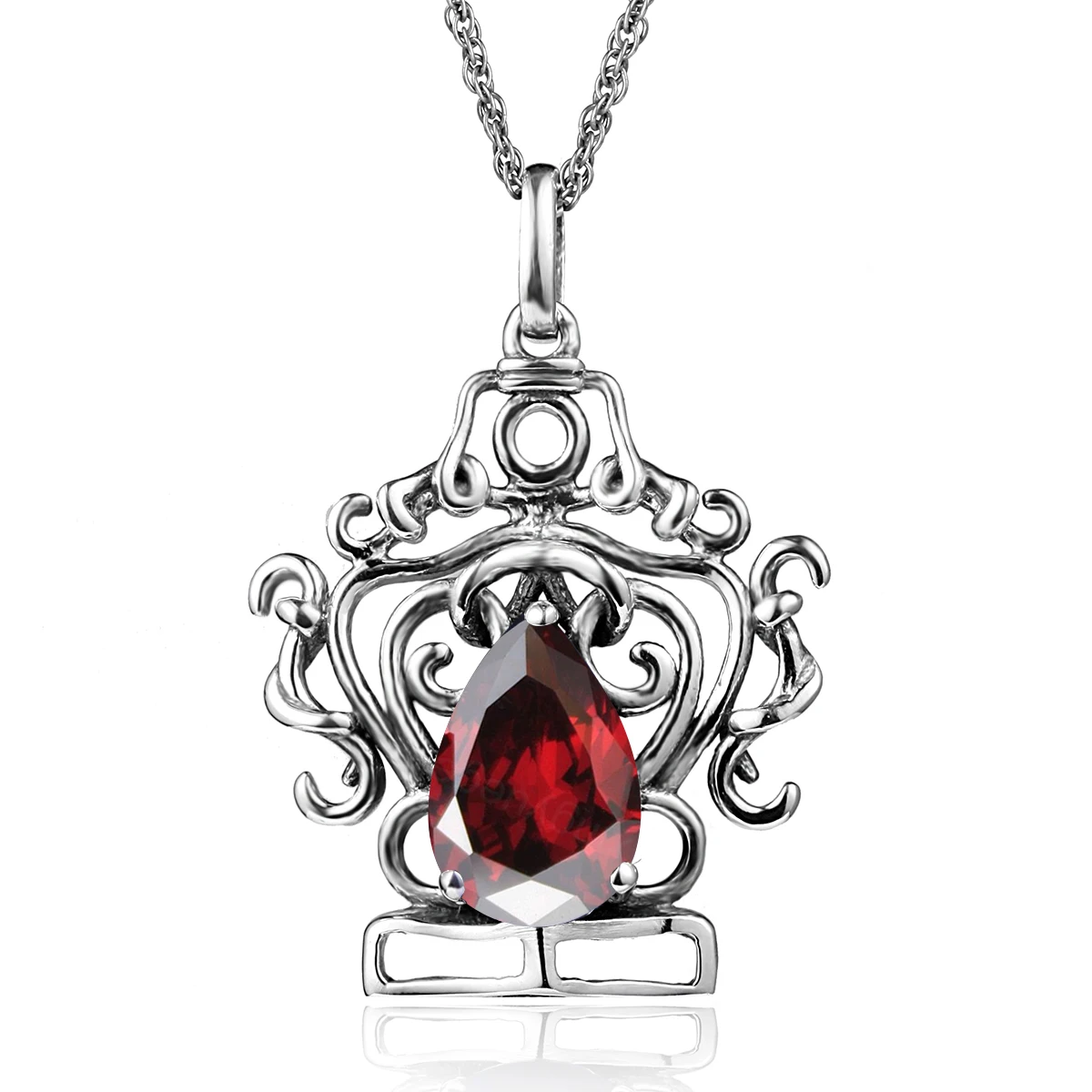Fine Jewelry Women 925 Sterling Silver Pendant Vintage Handmade Crown Drop Created Precious Stone Necklace Pendant Evening Party
Fine Jewelry Women 925 Sterling Silver Pendant Vintage Handmade Crown Drop Created Precious Stone Necklace Pendant Evening Party