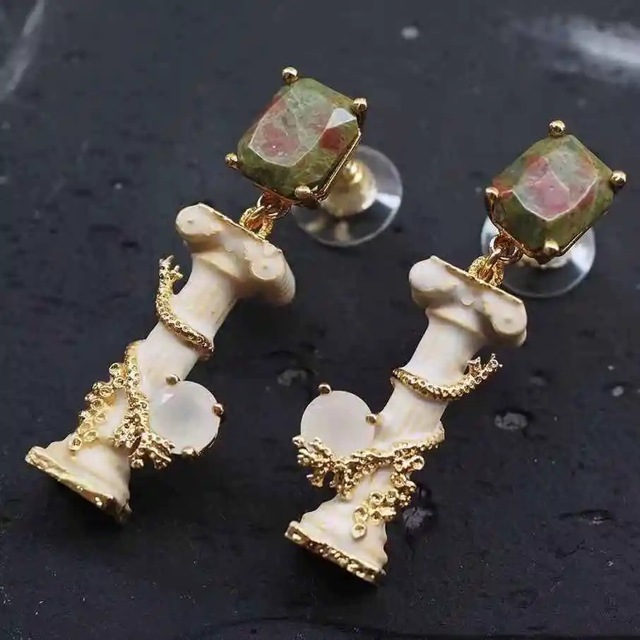 2019 Amybaby Handmade Designer UnderWater Ancient City Statue Necklace Stud Earring Brooch Jewelry For Party
2019 Amybaby Handmade Designer UnderWater Ancient City Statue Necklace Stud Earring Brooch Jewelry For Party
