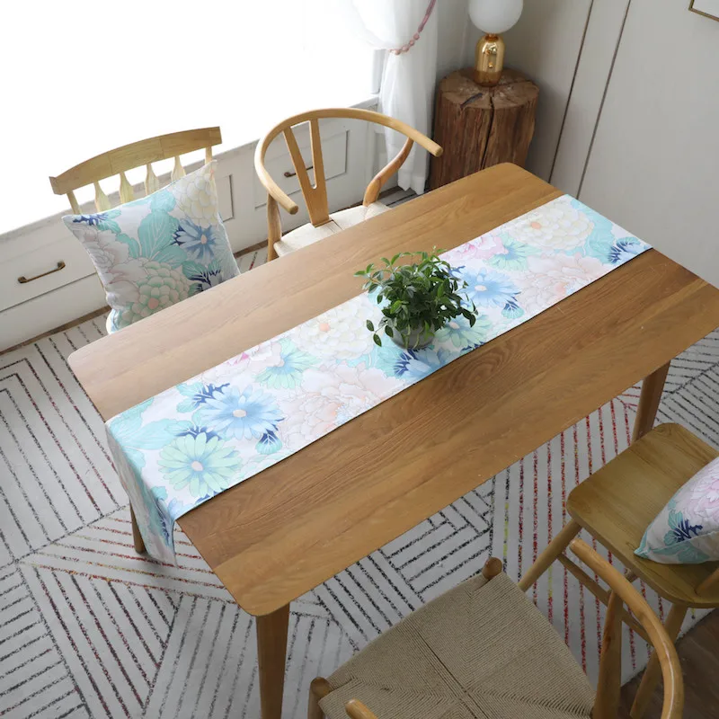 DUNXDECO Table Runner Cotton Party Long Table Cover Fabric Modern Fresh Big Colorful Flora American Style Home Decoration
DUNXDECO Table Runner Cotton Party Long Table Cover Fabric Modern Fresh Big Colorful Flora American Style Home Decoration