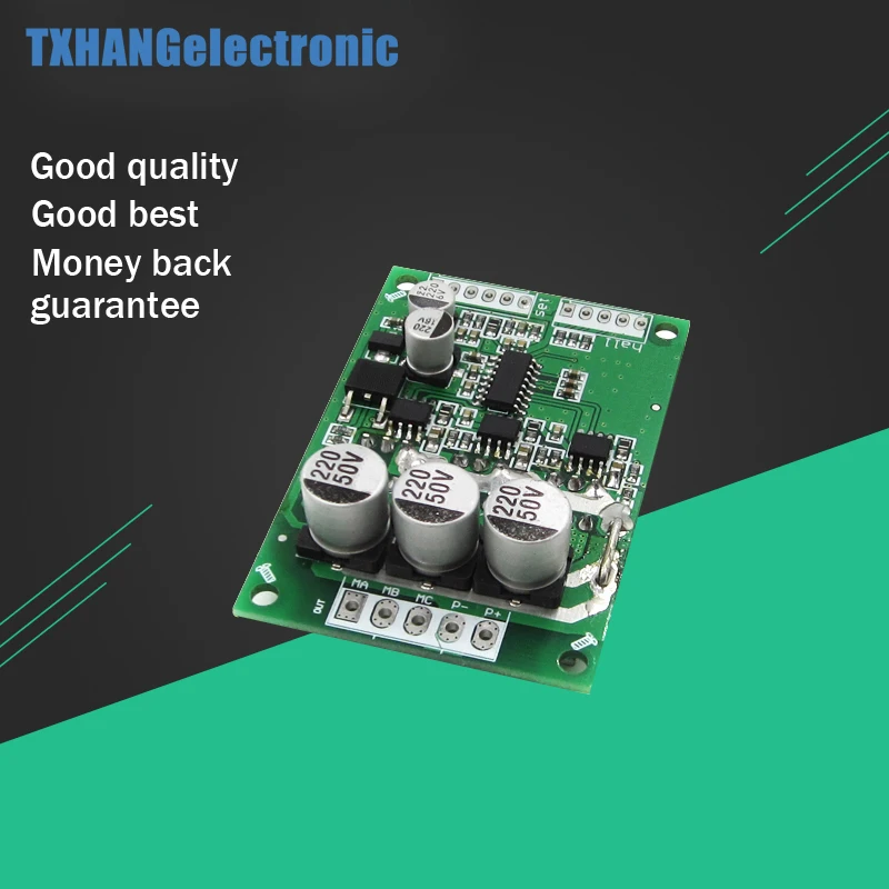 12V-36 500W DC Brushless Motor PWM Control Controller Balanced BLDC Driver Board
12V-36 500W DC Brushless Motor PWM Control Controller Balanced BLDC Driver Board