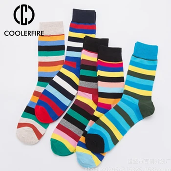 Harajuku Happy Personality Combed Cotton Socks Men And Women Colorful Fashion Striped Wild Socks Skateboard Socks WD047
Harajuku Happy Personality Combed Cotton Socks Men And Women Colorful Fashion Striped Wild Socks Skateboard Socks WD047