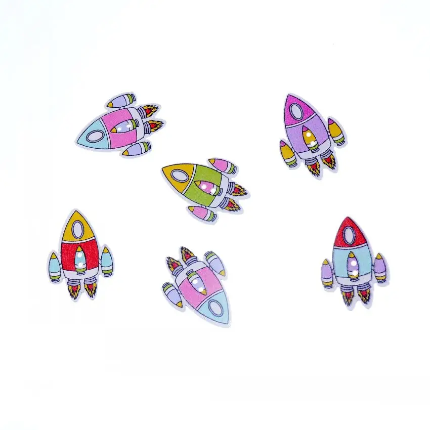 Free shipping 50 Random Mixed Lovely Rocket 2 Holes Wood Painting Sewing Buttons Scrapbooking 32x23mm F0907
Free shipping 50 Random Mixed Lovely Rocket 2 Holes Wood Painting Sewing Buttons Scrapbooking 32x23mm F0907