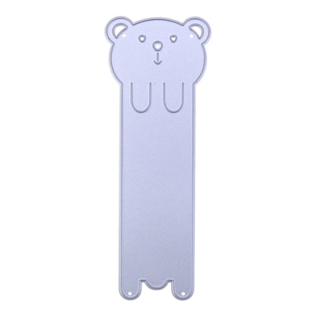 New Cute Bear Bookmark Metal Cutting Dies Stencils for DIY Scrapbooking Album Paper Cards Decorative Crafts Embossing Die Cuts
New Cute Bear Bookmark Metal Cutting Dies Stencils for DIY Scrapbooking Album Paper Cards Decorative Crafts Embossing Die Cuts